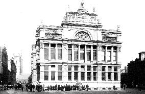 Cardiff, the Library 1896