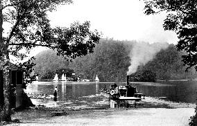Bowness-on-Windermere, the Ferry Boat 1896