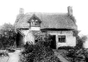 Bowdon, South Down Road, Old Cottage 1897