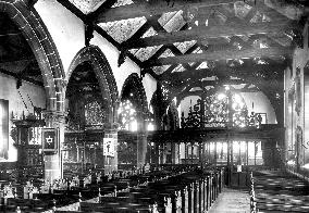 Leeds, St John's Church interior 1897