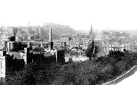 Edinburgh, from Calton Hill 1897