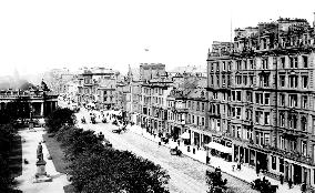 Edinburgh, Princes Street 1897