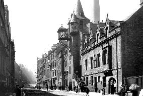 Edinburgh, the Canongate Tolbooth 1897