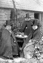 Holyhead, Ladies in Welsh Costumes 1894