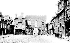 Bridgnorth, North Gate 1896