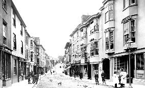 Kingsbridge, Fore Street 1896