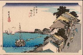 Hiroshige - 53 Stations of the Tokaido - Print 4