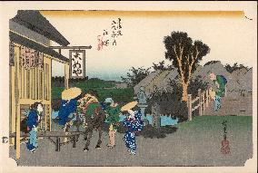 Hiroshige - 53 Stations of the Tokaido - Print 6