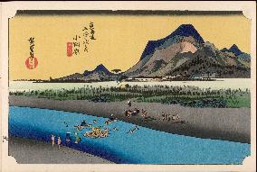 Hiroshige - 53 Stations of the Tokaido - Print 10