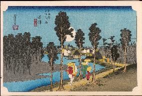 Hiroshige - 53 Stations of the Tokaido - Print 13