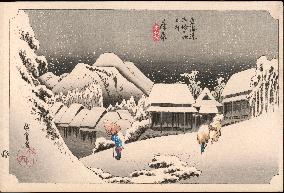 Hiroshige - 53 Stations of the Tokaido - Print 16