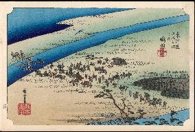 Hiroshige - 53 Stations of the Tokaido - Print 24