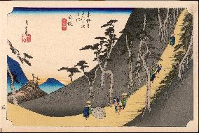 Hiroshige - 53 Stations of the Tokaido - Print 26