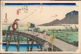 Hiroshige - 53 Stations of the Tokaido - Print 27