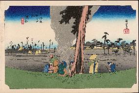 Hiroshige - 53 Stations of the Tokaido - Print 30
