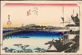 Hiroshige - 53 Stations of the Tokaido - Print 35