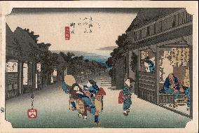 Hiroshige - 53 Stations of the Tokaido - Print 36