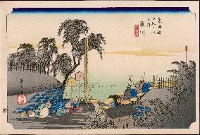 Hiroshige - 53 Stations of the Tokaido - Print 38