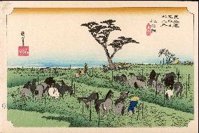 Hiroshige - 53 Stations of the Tokaido - Print 40