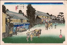 Hiroshige - 53 Stations of the Tokaido - Print 41