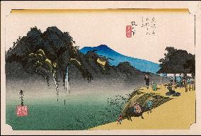 Hiroshige - 53 Stations of the Tokaido - Print 49