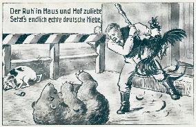 German wartime cartoon