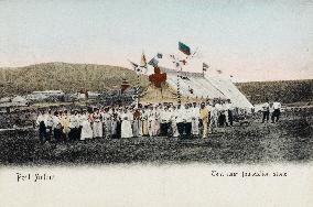 Port Arthur - Red Cross Tent.