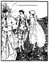 On Dieppe Beach (the Bathers) by Aubrey Beardsley