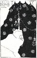 Portrait of the artist in bed by Aubrey Beardsley