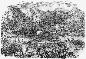 Storming Simonosaki, 1864