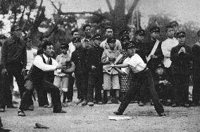 Two Japanese baseball players