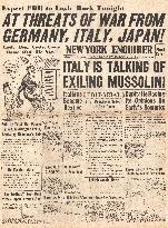 Italy talks of exile for Mussolini