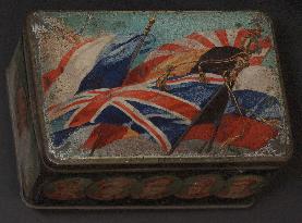 WW1 - tin lid design - Allied flags