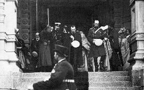 Tsar Nicholas II and others in Reval (Tallinn), Estonia