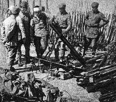 Communist China - Japanese weapons captured