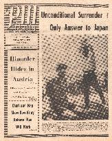 1945 PM Daily (New York) Japanese Officer Executes Allied Pr