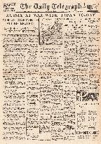 1945 Daily Telegraph Russia declare war on Japan