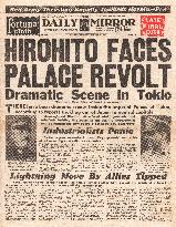 Daily Mirror (Sydney) Hirohito dismisses Japanese high comma