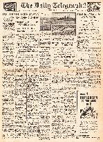 1941 Daily Telegraph US Denounces Japan as Aggressor