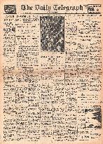 1941 Daily Telegraph Britain and US warn Japan over Thailand