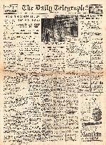 1941 Daily Telegraph German Advance Held by Russian Army