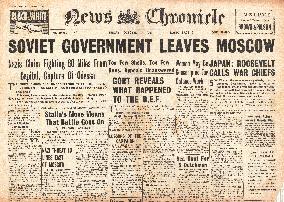 1941 News Chronicle Battle for Moscow