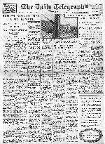 1941 Daily Telegraph Japanese Naval Manoeuvres in Far East