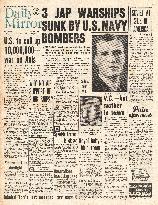 1941 Daily Mirror US mobilises 10 Million Men and Women