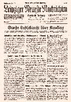 1937 Leipziger Nachrichten (Germany) Bombing of Nanking