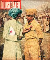 1945 Illustrated Victoria Cross winner Bhandari Ram