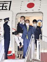 Japan PM Suga in Britain for G-7 summit