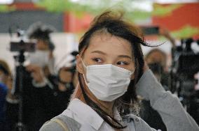 Hong Kong activist Agnes Chow