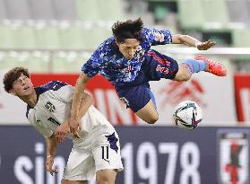 Football: Japan-Serbia friendly