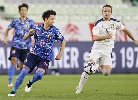 Football: Japan-Serbia friendly